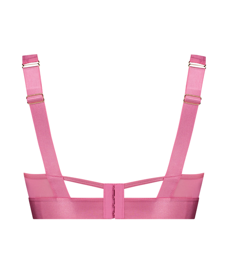 Voorgevormde longline beugel bh Elsa, Roze