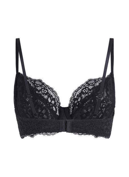 Soutien-gorge à armatures non-préformé Marine, Noir