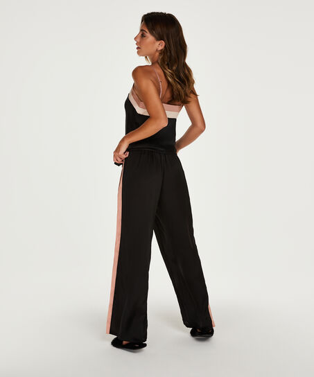 Cami top Satin Nightshade Doutzen, Zwart