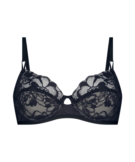 Soutien-gorge &agrave; armatures non-pr&eacute;form&eacute; Sophia, Noir
