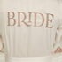 Kimono Satijn Bride, Wit