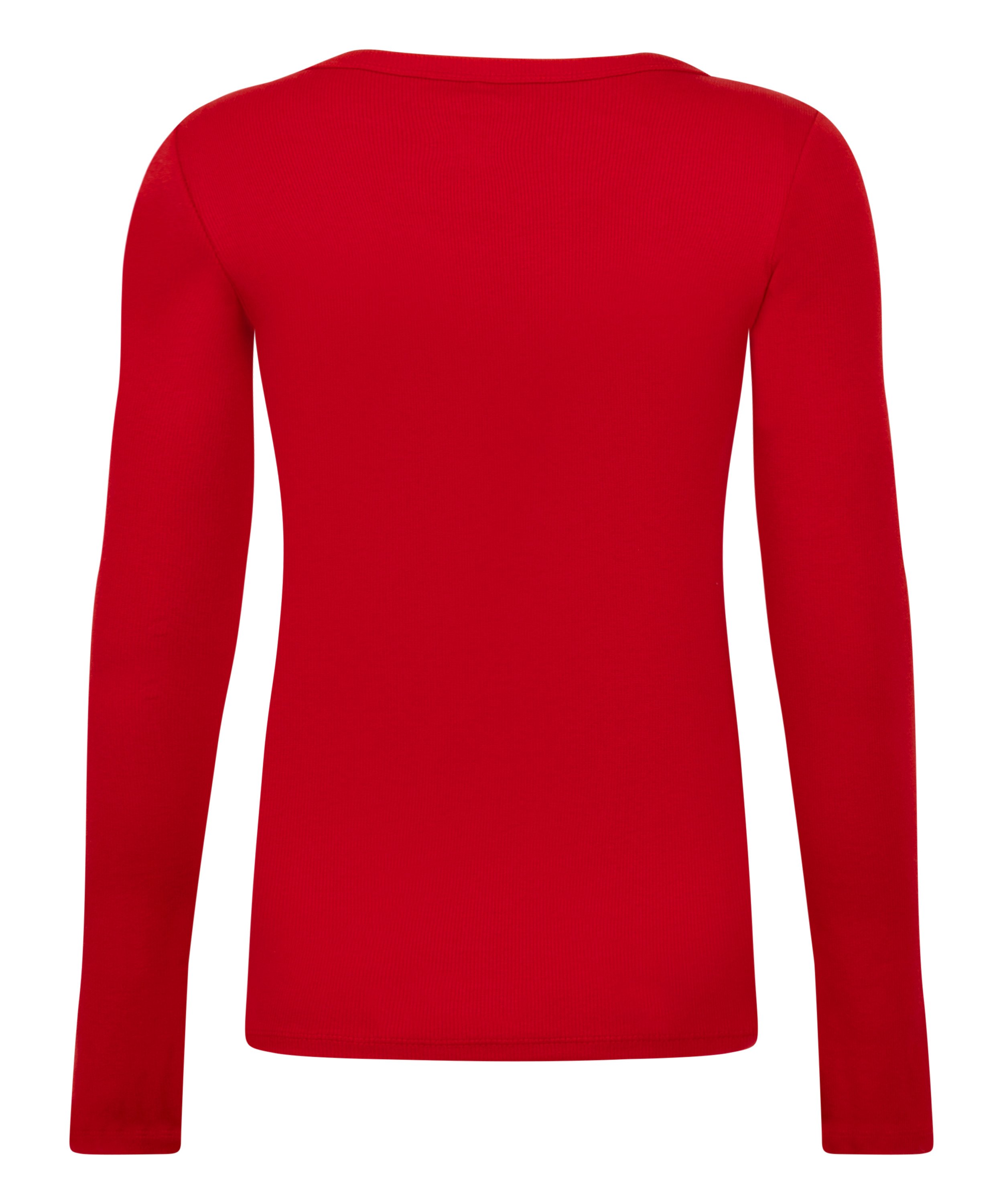 Top de pyjama Coton, Rouge, main