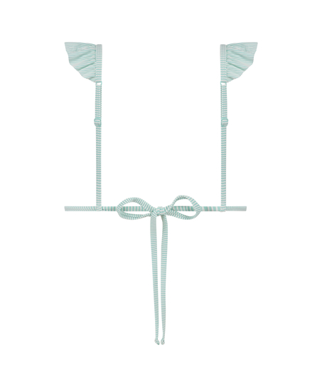 Triangel bikinitop Fiji, Blauw