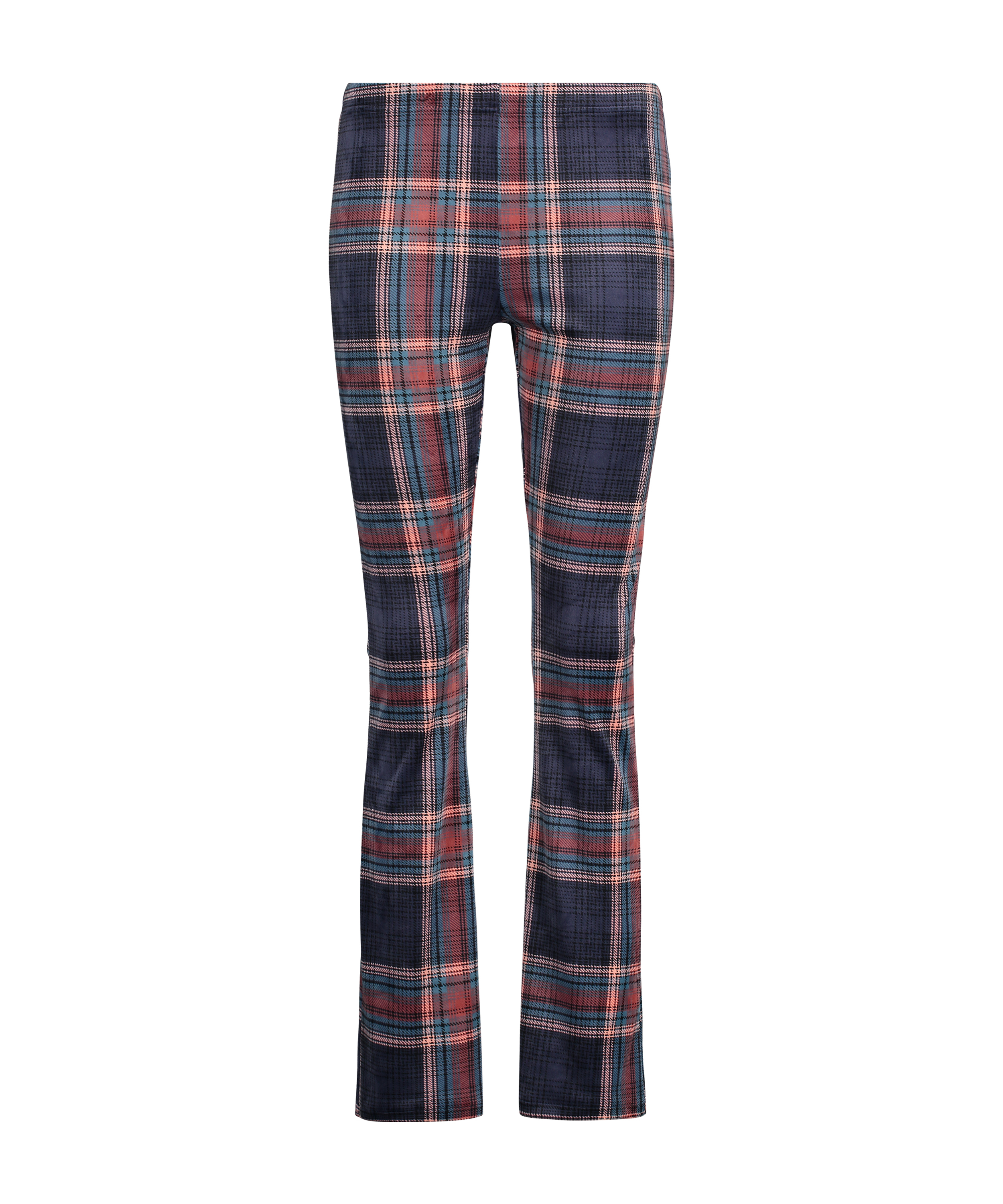 Legging Velours, Blauw, main