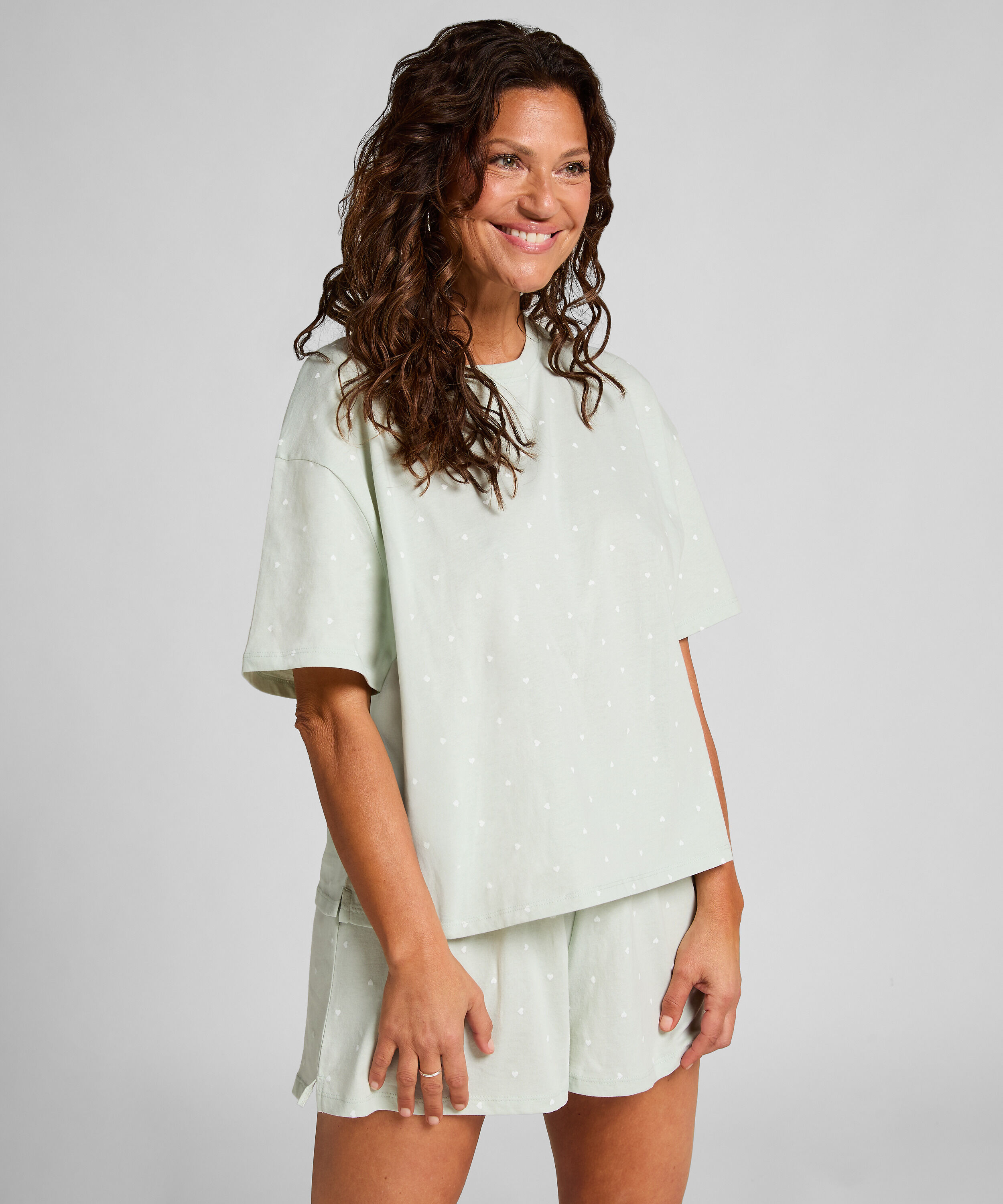 Pyjama en Coton, Vert