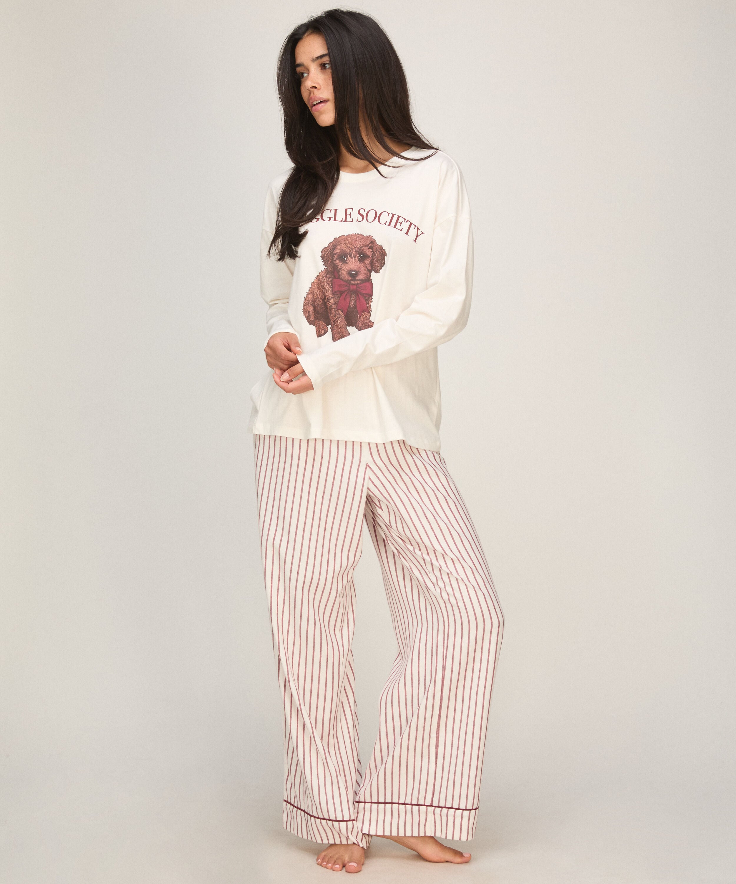 Pyjama Set Viscose, Blanc Pyjama Set Viscose, Blanc