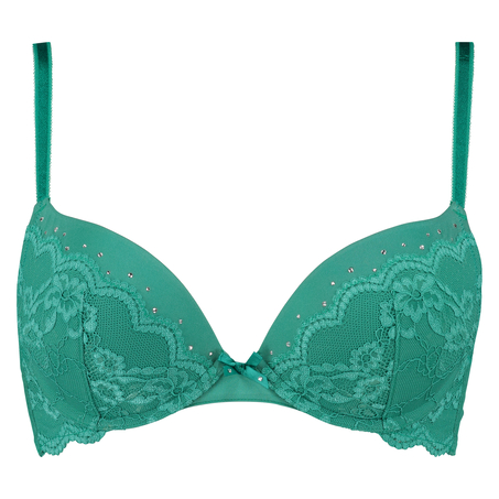 Soutien-gorge à armatures préformé push-up Julia, Bleu