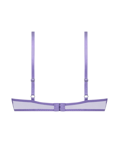 Soutien-gorge push-up &agrave; armatures pr&eacute;form&eacute; Isabella, Pourpre