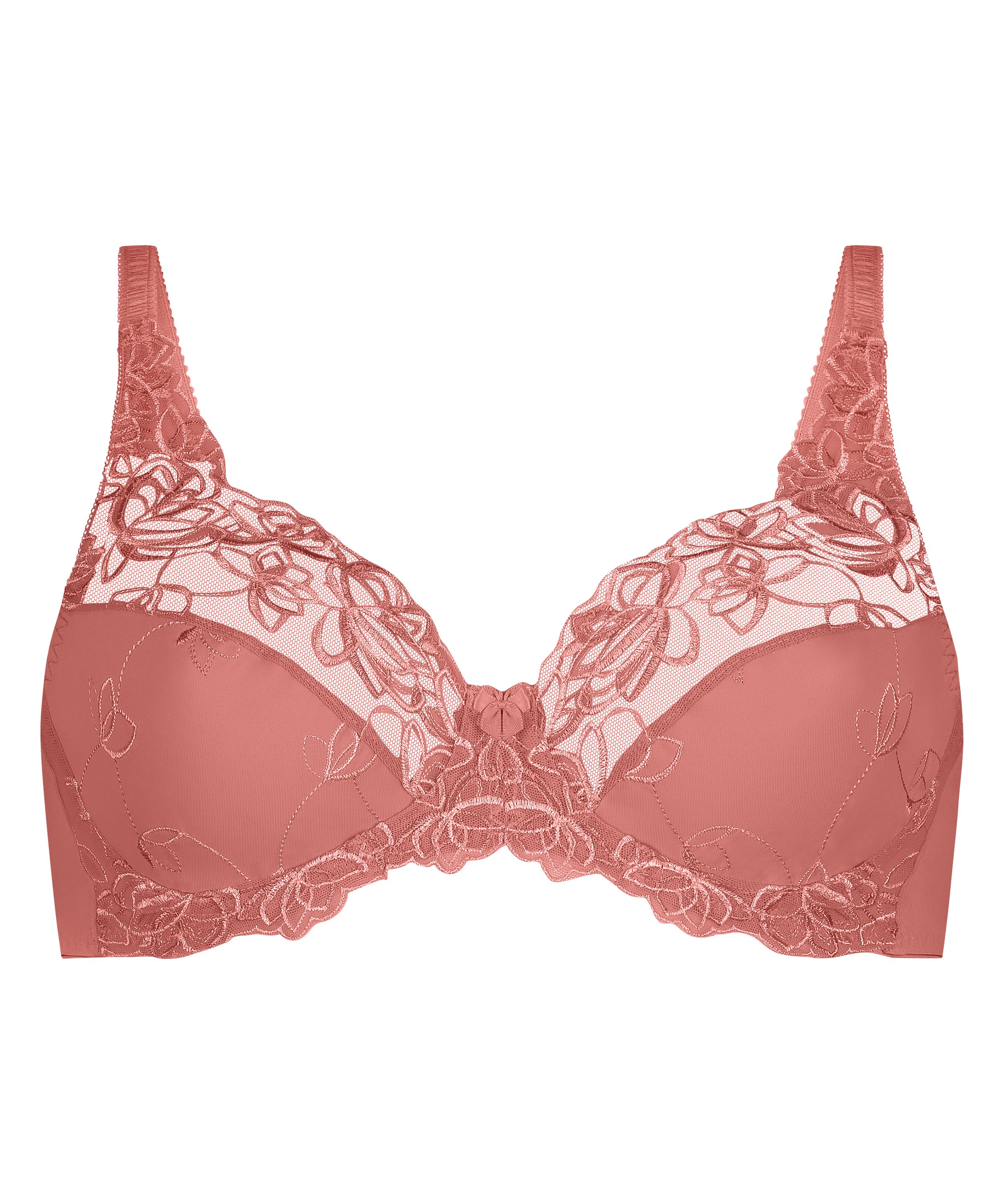 Soutien-gorge &agrave; armatures non-pr&eacute;form&eacute; Diva, Orange, main