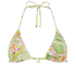 Haut de bikini triangle Tropics, Blanc