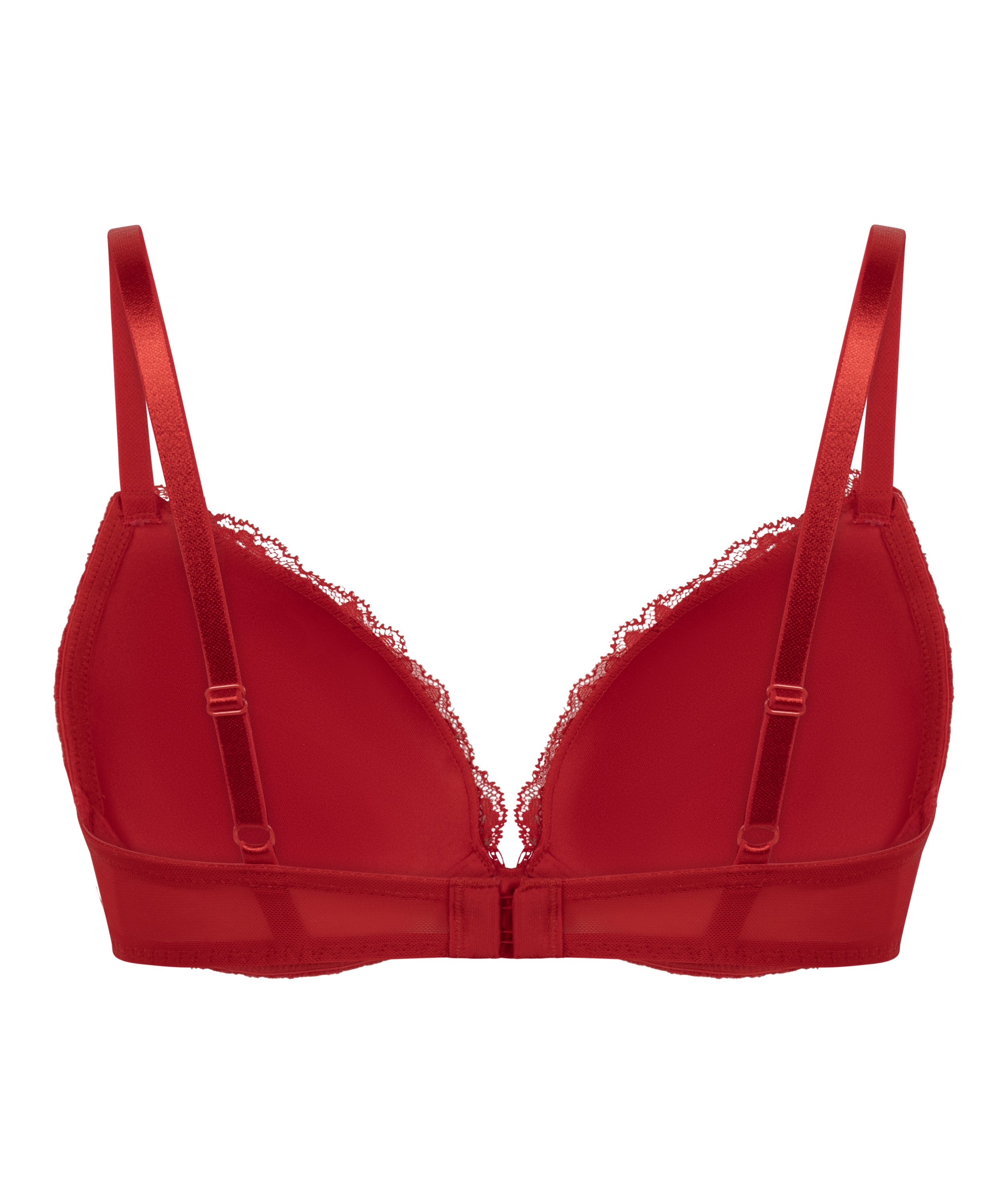 Voorgevormde push-up beugel bh Teddy, Rood, main
