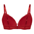 Voorgevormde push-up beugel bh Teddy, Rood
