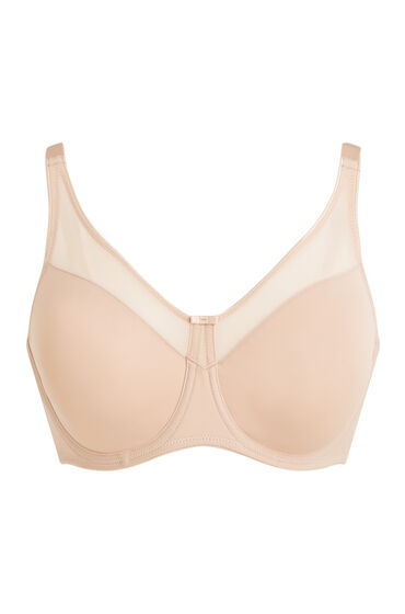 Hunkemöller Niet-voorgevormde Minimizer Beugel Bh Nina Beige