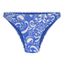 Hoog uitgesneden bikinibroekje Cancun, Blauw
