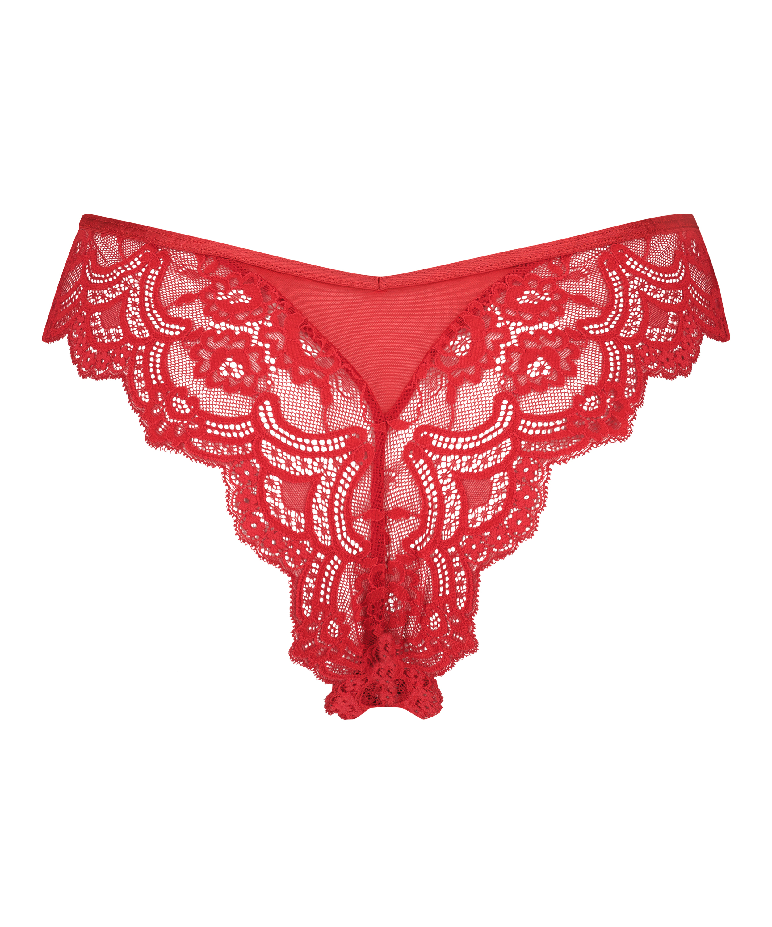 Hoog uitgesneden brazilian Heather, Rood, main