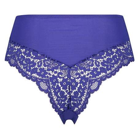 Hoog uitgesneden brazilian Rose, Blauw