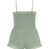 Korte pyjamaset Cami, Groen