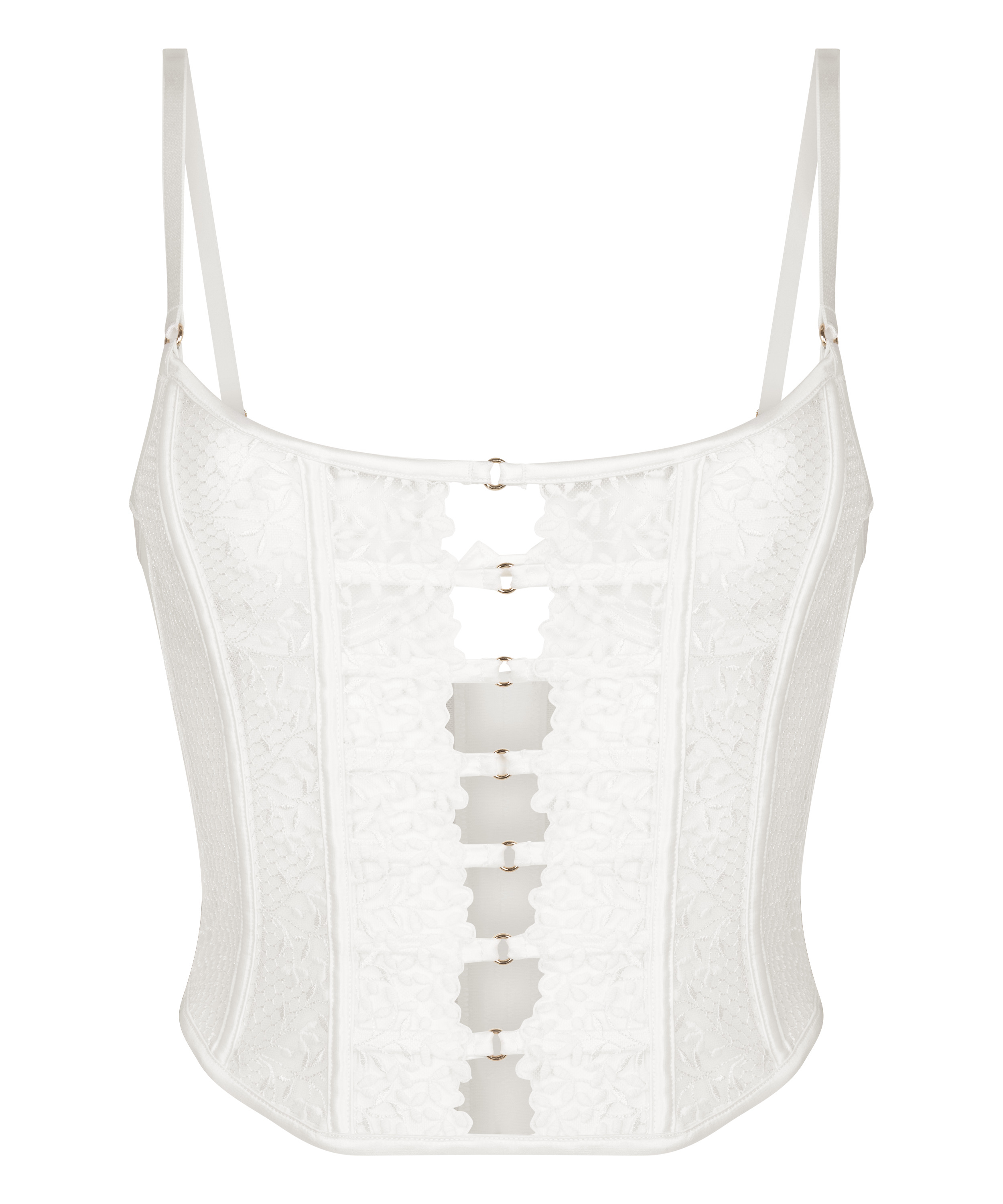 Bustier Kristina, Blanc, main