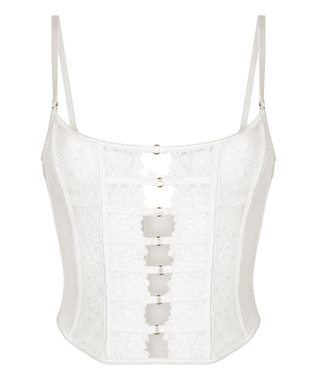 Bustier Kristina, Blanc