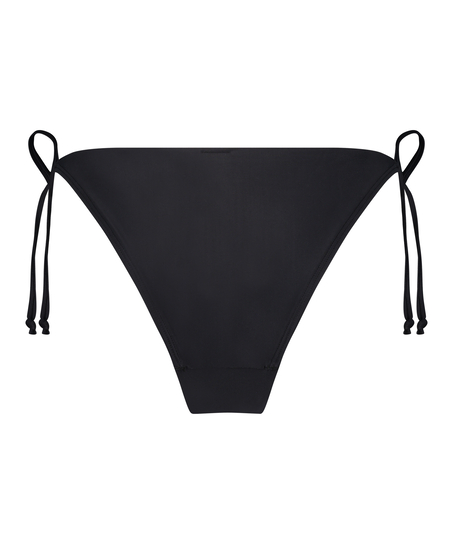 Slip de Bikini Cheeky Tanga Doha, Noir