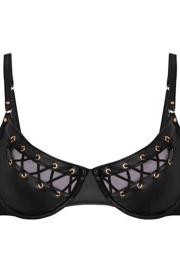 Hunkemöller Niet-Voorgevormde Beugel Bh Sam Zwart, foto 3
