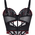 Bustier Peonie, Noir