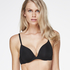 Soutien-gorge à armatures préformé push-up, Noir