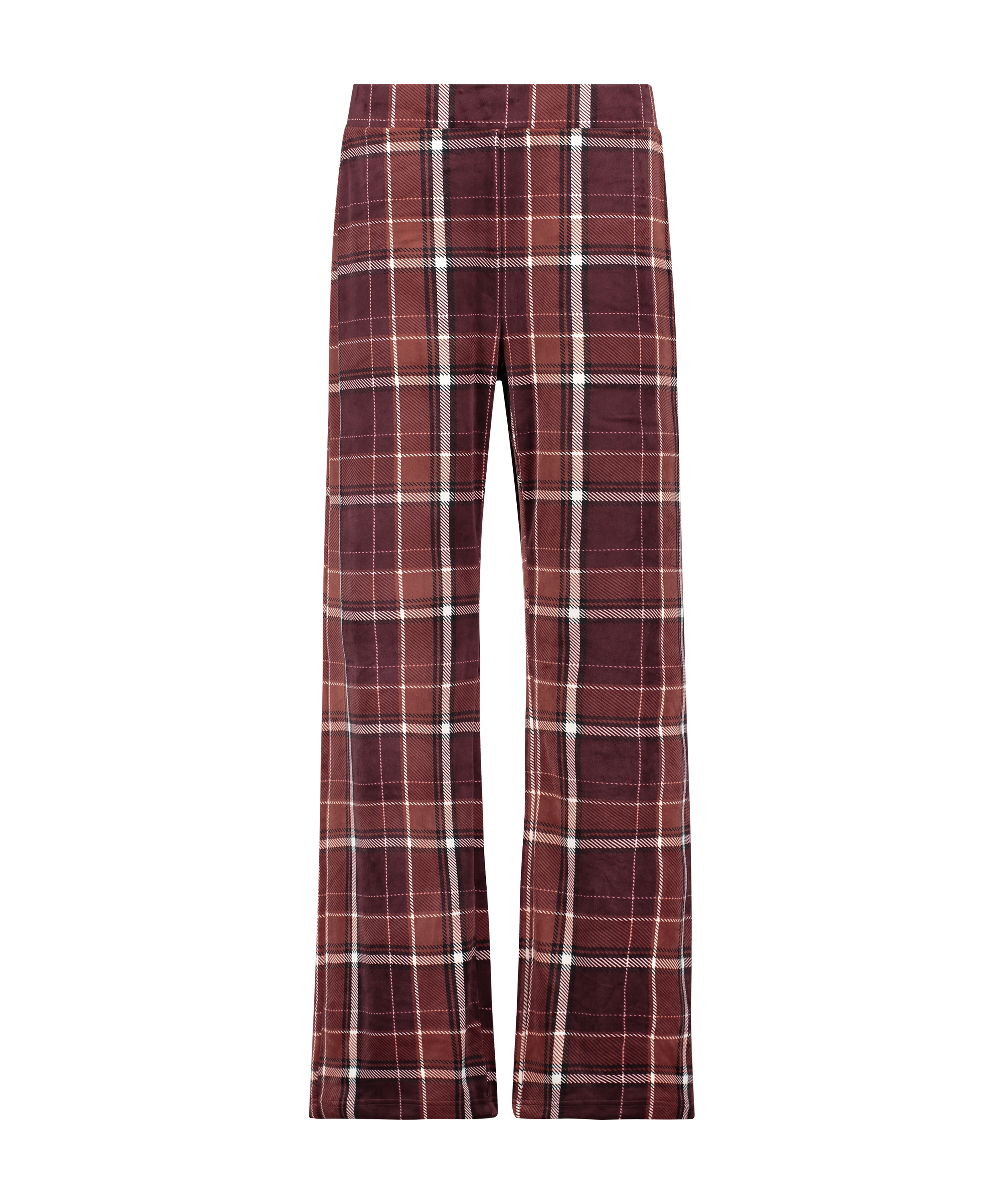 Tall Pantalon de pyjama Velours, Rouge, main
