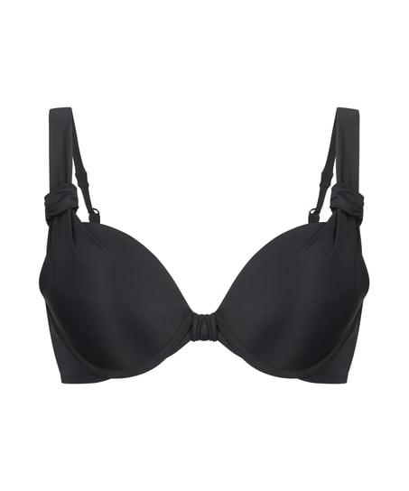 Haut de bikini à armatures préformé Luxe Taille E +, Noir
