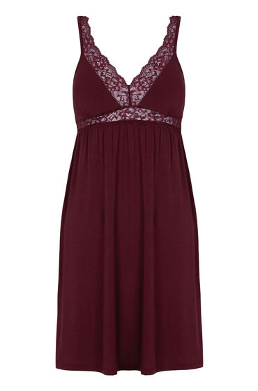 Hunkemöller Jersey Slipdress Paars, foto 3