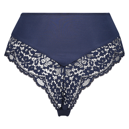 Hoog uitgesneden brazilian Rose, Blauw