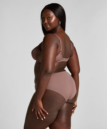 Hoge slip Diva, Bruin