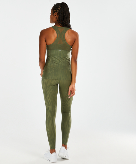 HKMX Sport slim fit débardeur, Vert