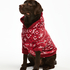 Fleece honden onesie, Rood