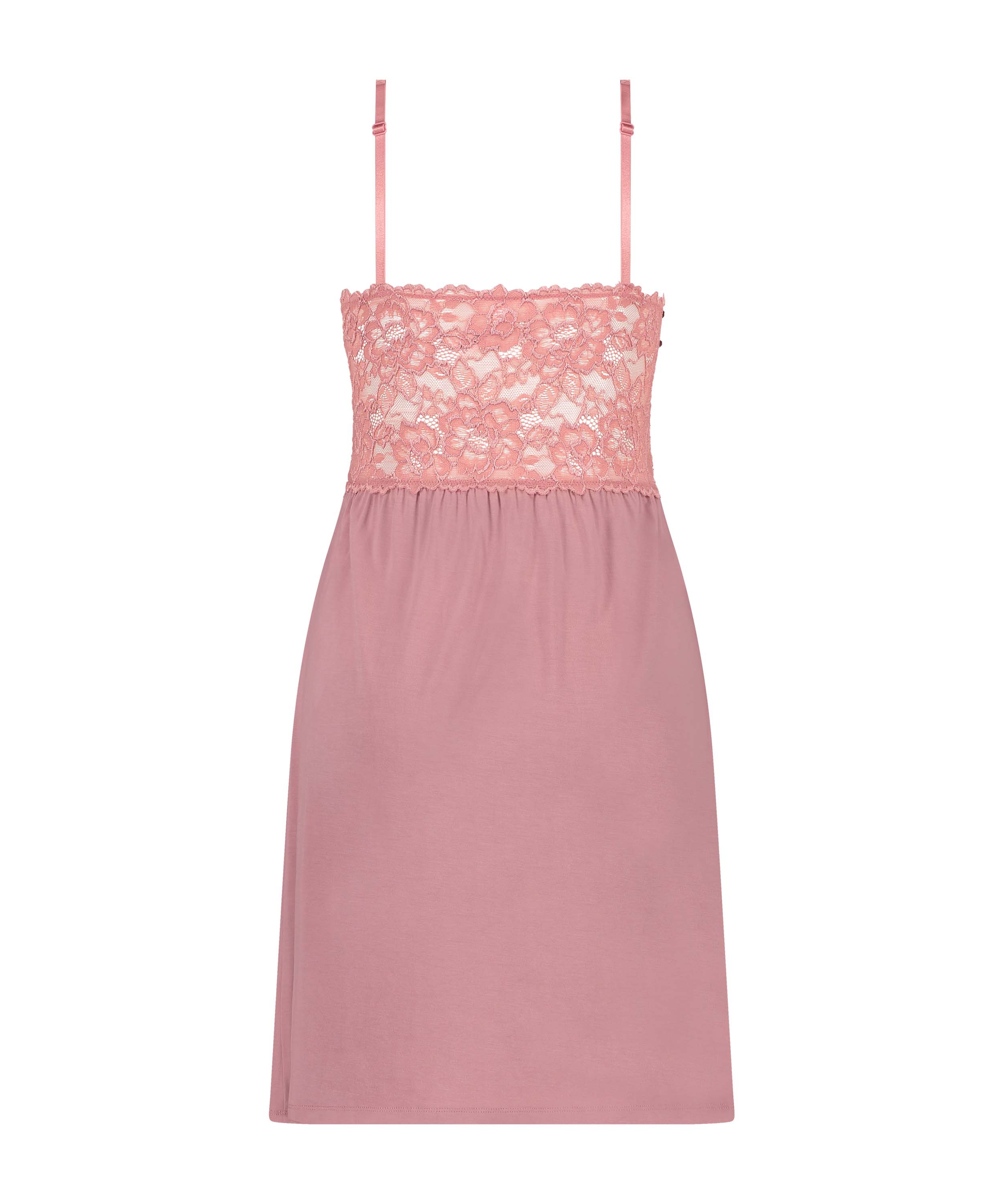 Slipdress Nora Lace, Roze, main