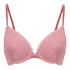 Voorgevormde push-up beugel bh Marine, Roze