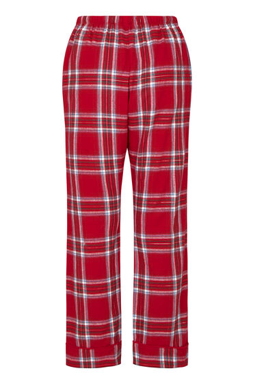 Hunkemöller Pyjamabroek Flannel Rood, foto 2