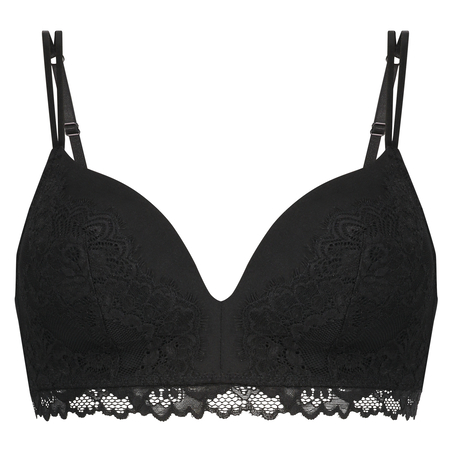 Soutien-gorge pr&eacute;form&eacute; sans armatures Yvonne, Noir