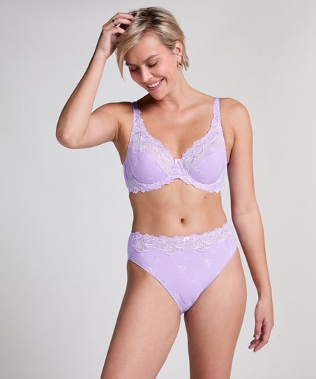 Soutien-gorge &agrave; armatures non-pr&eacute;form&eacute; Diva, Pourpre