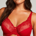 Soutien-gorge &agrave; armatures non-pr&eacute;form&eacute; Diva, Rouge