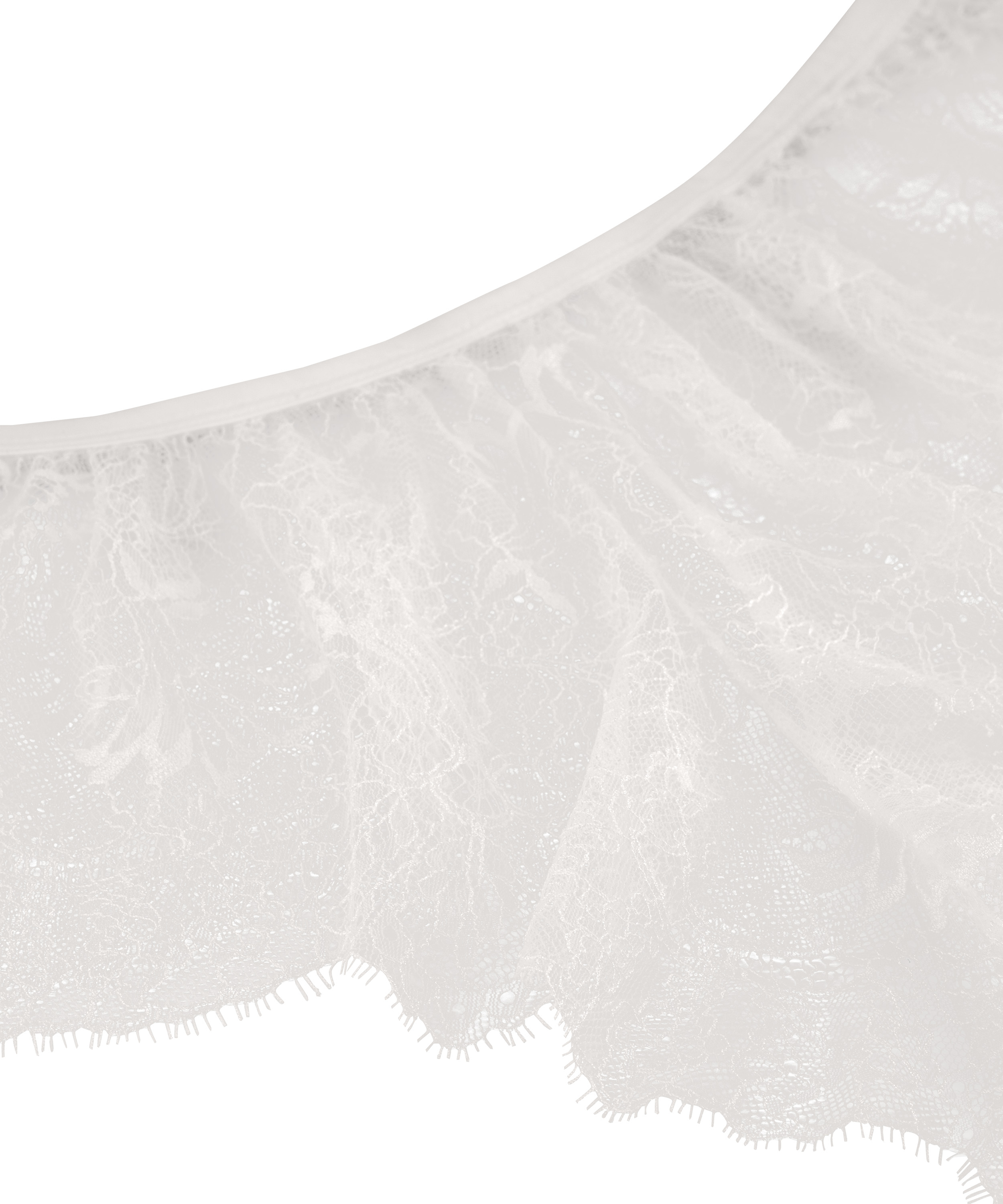 Culotte française Lace Camille, Blanc, main