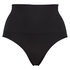 Slip gainant taille haute, Noir