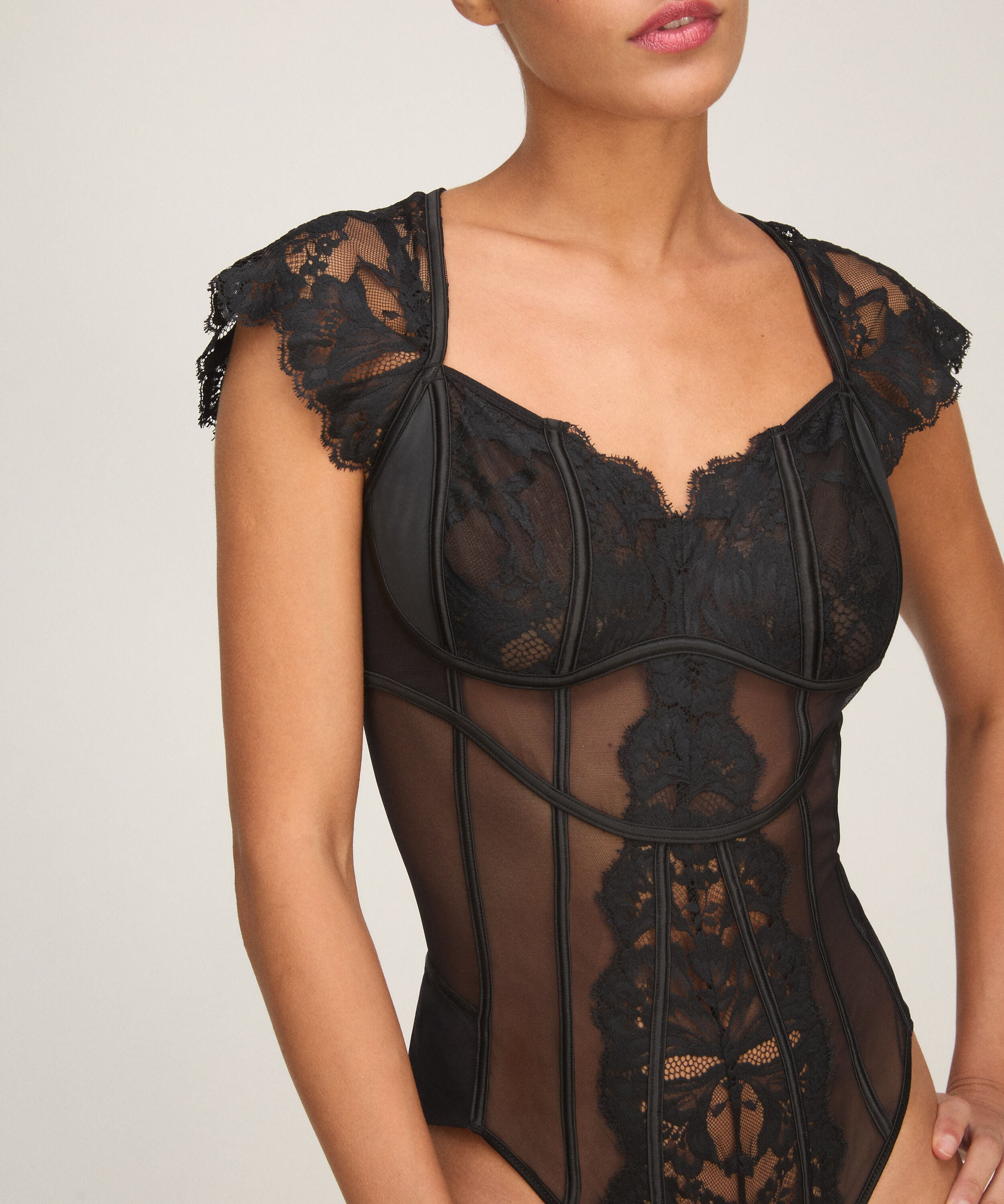Body Zoe, Zwart Body Zoe, Zwart