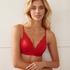 Soutien-gorge préformé sans armatures Sophie, Rouge