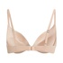 Soutien-gorge &agrave; armatures pr&eacute;form&eacute; push-up Smooth, Beige