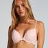 Voorgevormde push-up beugel bh Teddy, Roze