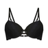 Voorgevormde beugel bh Mahina, Zwart
