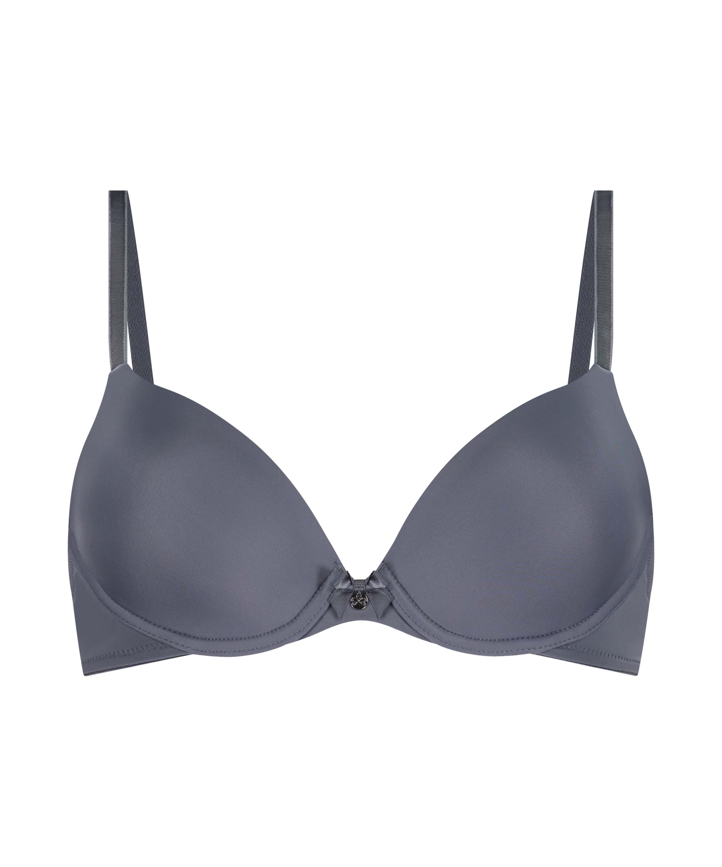 Soutien-gorge &agrave; armatures pr&eacute;form&eacute; Plunge, Gris, main