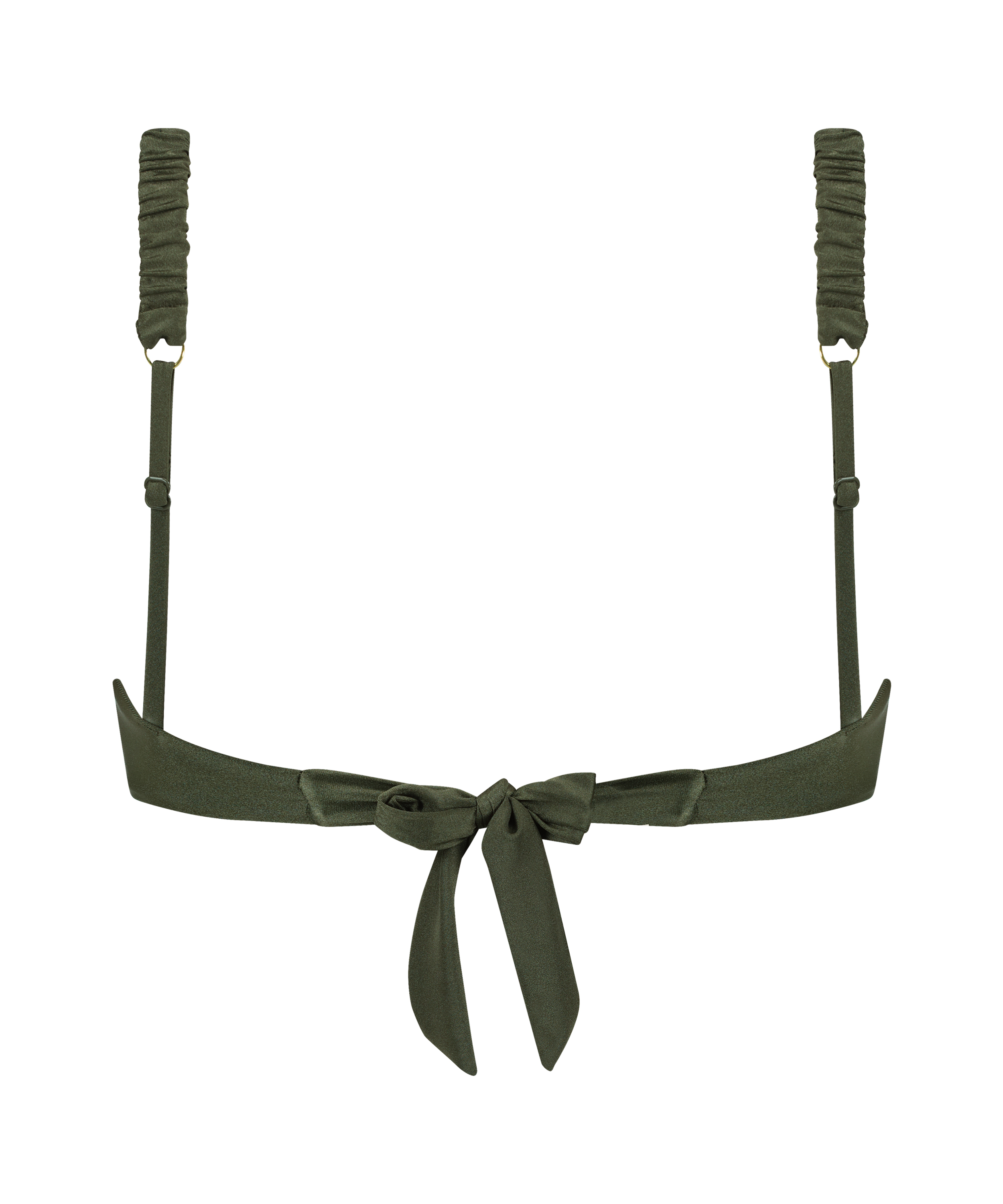 Haut de bikini bandeau Crete, Vert, main