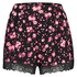 Hoge short Jersey, Zwart